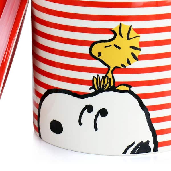 Peanuts Classic Snoopy Cookie Jar in White