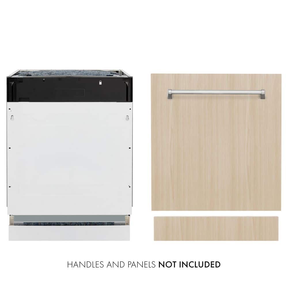 Tallac Series 24 in. Top Control 8-Cycle Tall Tub Panel Ready Dishwasher with 3rd Rack &amp; Stainless Steel Tub