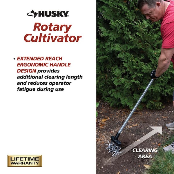 Rotary-Cultivator-Tool - Hand Tiller For Gardening, 2-in-1 Garden Weeding Hoe And Crumbler Soil Cultivator Tool For Soil Mixing Or Reseeding Grass