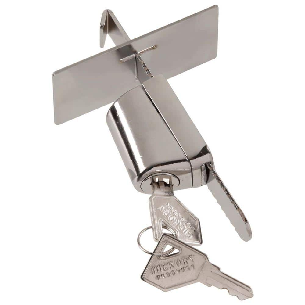 First Watch Security Chrome Travel Lock 1846 - The Home Depot