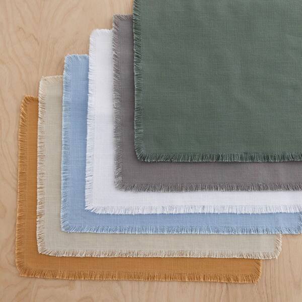 Company Cotton Solid Fringe Placemat (Set of 4)