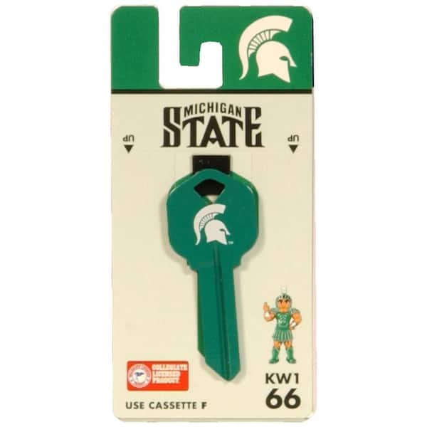Hillman #66 NCAA Michigan State Spartans Key Blank