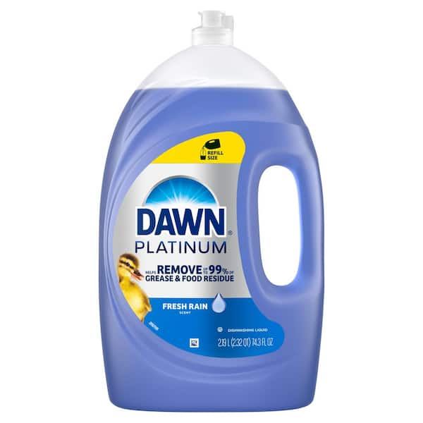 Platinum 74.3 oz. Fresh Rain Scent Liquid Dish Soap