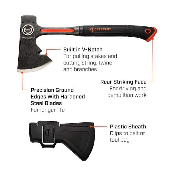 16 in. Steel Camping Hatchet