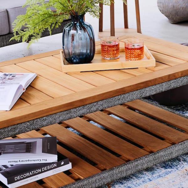 Cambridge Casual Cambridge Casual Nassau Teak Wood Patio Coffee