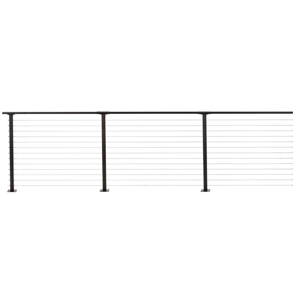 42 ft. x 42 in. Bronze Deck Cable Railing, Base Mount price history on PriceWatchPro