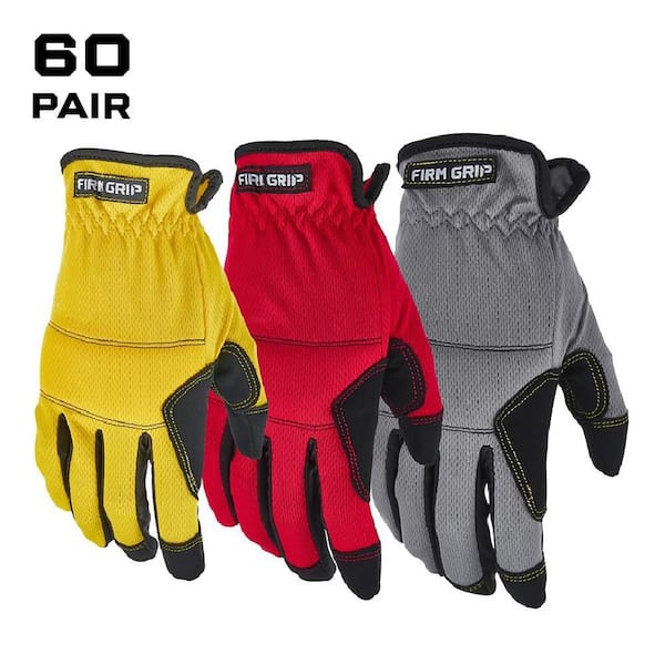 Large Utility High Performance Outdoor and Work Gloves (60-Pack)