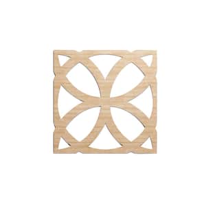 15-3/8 in. x 15-3/8 in. x 1/4 in. Alder Medium Daventry Decorative Fretwork Wood Wall Panels (50-Pack)