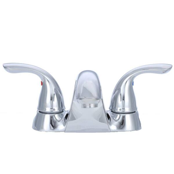 Dugi（푼푼더기❤️）　0311 Glacier Bay Builders 4 in. Centerset 2-Handle Low-Arc Bathroom