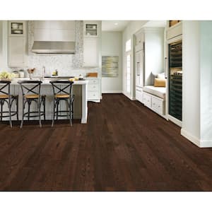 American Originals Barista Brown Red Oak 3/4 in. T x 3-1/4 in. W Smooth Solid Hardwood Flooring (22 sq.ft./ctn)