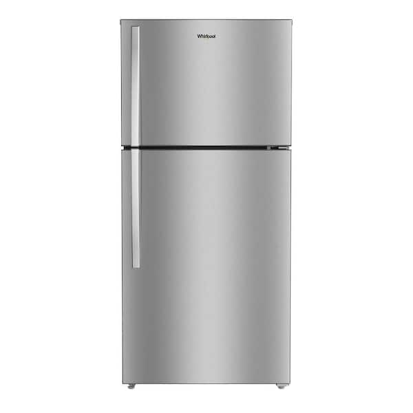 29.5 in. 19.3 cu.ft. Freestanding Top Freezer Refrigerator in FingerprintResistant Stainless with Total Coverage Cooling