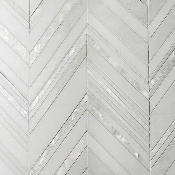 Ivy Hill Tile Rai Beadboard White 4 in. x 0.39 in. Polished Porcelain Wall  Tile Sample EXT3RD107731 - The Home Depot