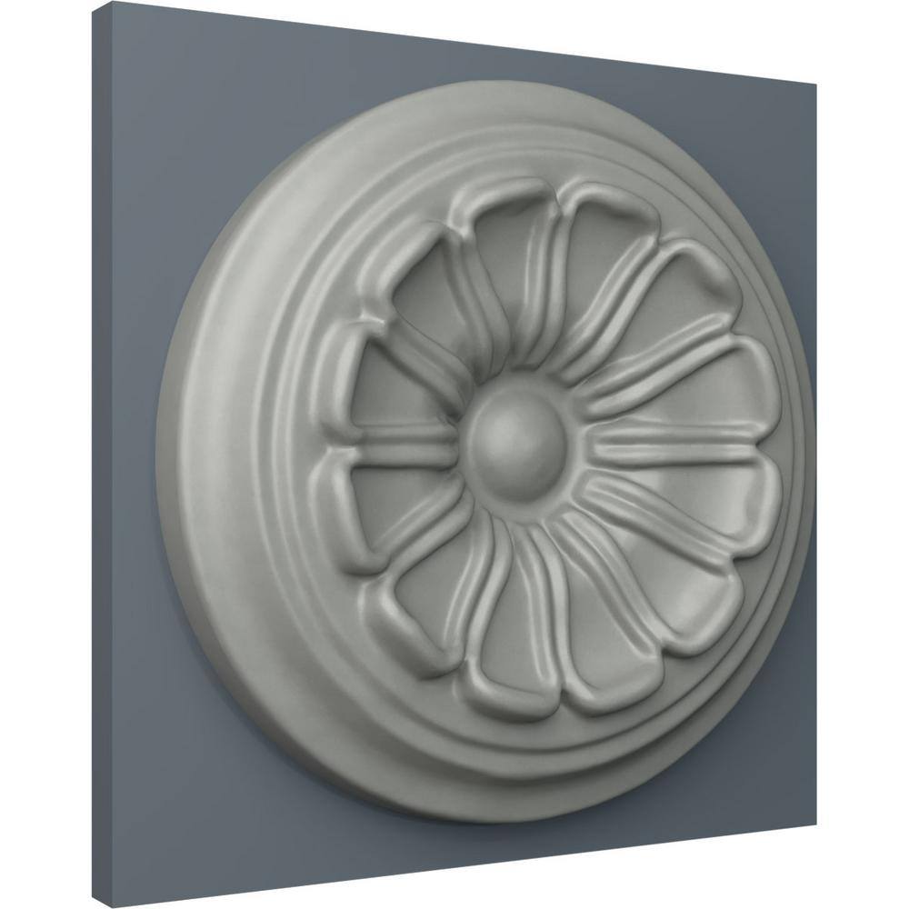 Alexa White Polyurethane Decorative Onlay Accent Piece