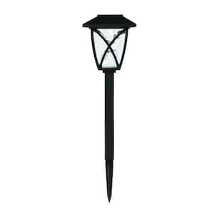 Cunningham 10 Lumens Solar Black LED Path Light