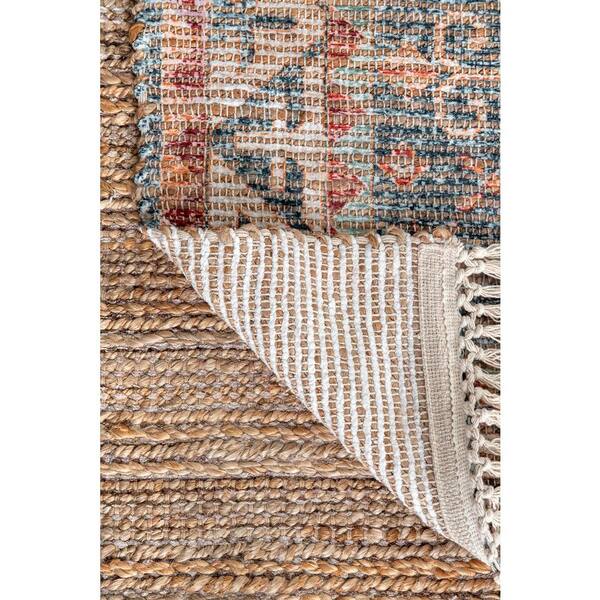 Nuloom Jacquelyn Flatweave Multi 7 Ft 6 In X 9 Area Rug Svin13a 76096 The