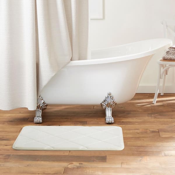 Truly Soft Memory Foam Tan 30 in. x 20 in. Polyester 2-Piece Bath Mat Set  WR4413-ASTN-00 - The Home Depot