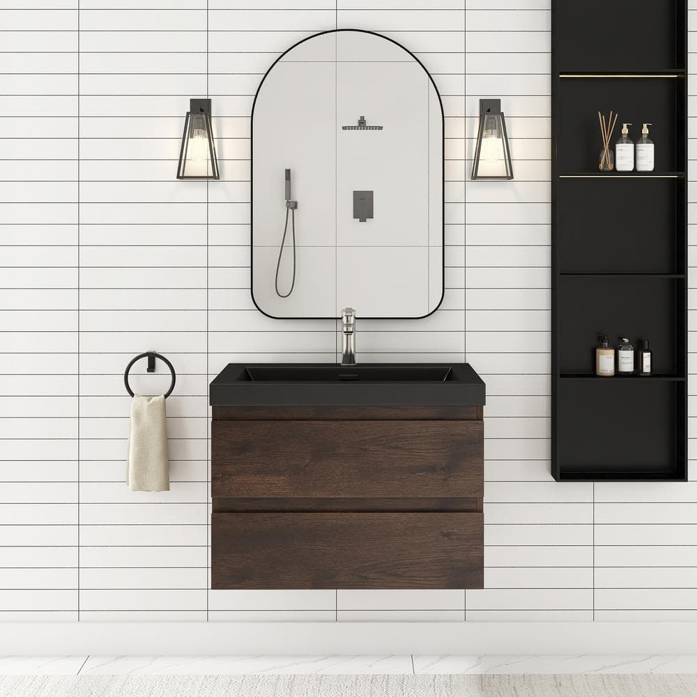 30 in. W x 19.5 in. D x 22.5 in. H Single Sink Bathroom Vanity Side Cabinet