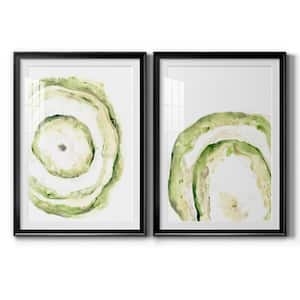 Lichen Halo III by Wexford Homes 2-Pieces Framed Abstract Paper Art Print 30.5 in. x 42.5 in.