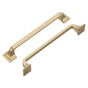 HICKORY HARDWARE Bridges Collection 6-5/16 in. (160 mm) C-C Oil-Rubbed  Bronze Highlighted Finish Cabinet Door and Drawer Pull P3235-OBH - The Home  Depot