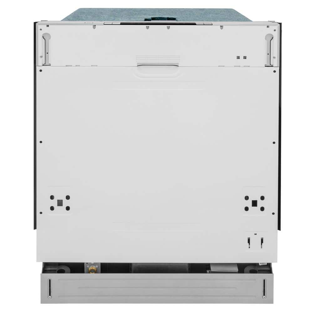 24 in. Top Control 6-Cycle Compact Panel Ready Dishwasher with 2 Racks & Stainless Steel Tub