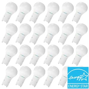 60-Watt Equivalent A19 GU24 Dimmable LED Light Bulb, 4000K Cool White (48-Pack)