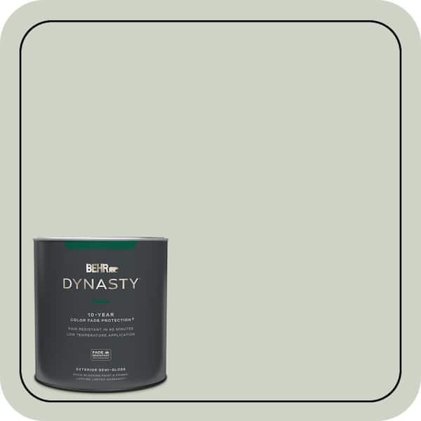 BEHR DYNASTY 1 qt. #N390-2 Flora Semi-Gloss Exterior Stain-Blocking Paint & Primer