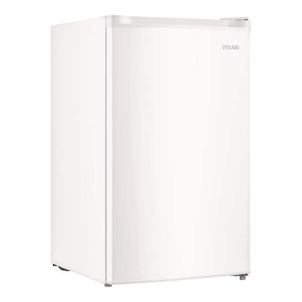 Vissani 4.4 cu. ft. Mini Refrigerator with 7-Door Racks, Glass