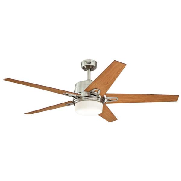 Westinghouse Zephyr 56 in. LED Indoor Brushed Nickel Ceiling