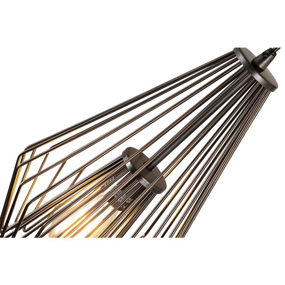 Quintus Industrial Chic Plated Bronze Mini-Pendant Light