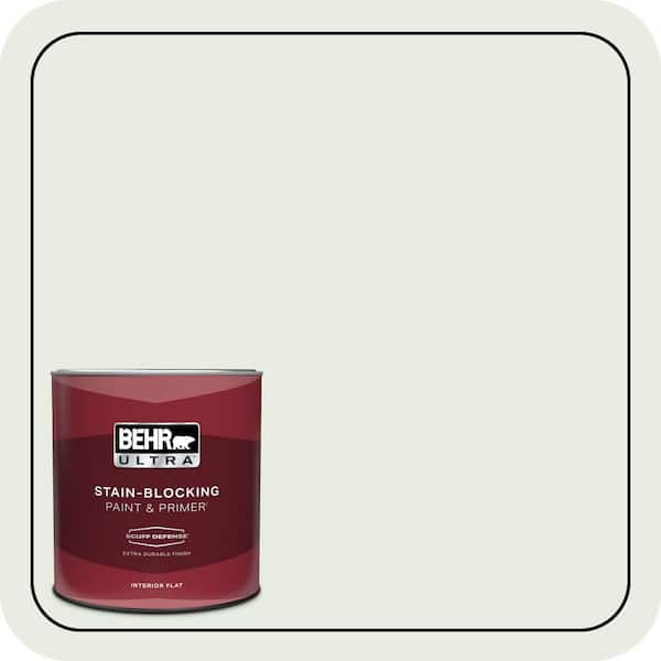 BEHR ULTRA 1 qt. #S400-1 At Ease Extra Durable Flat Interior Paint & Primer