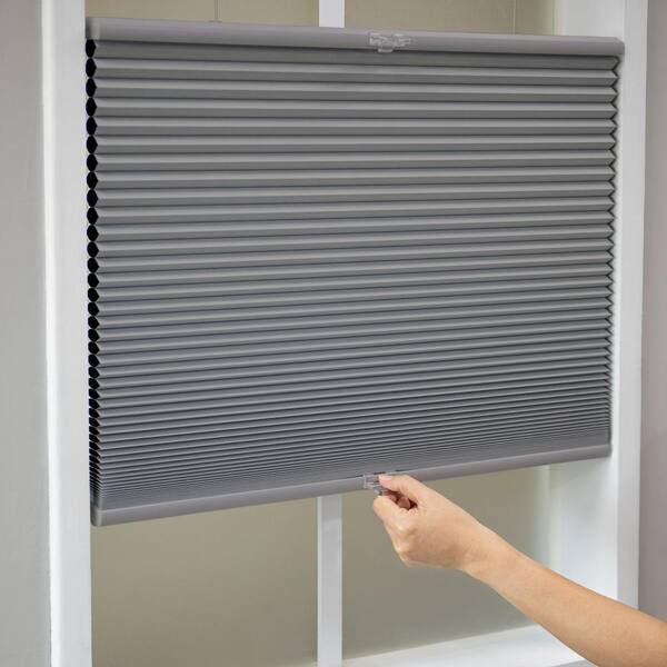 Perfect Lift Window Treatment Cut-to-Width Anchor Gray Cordless