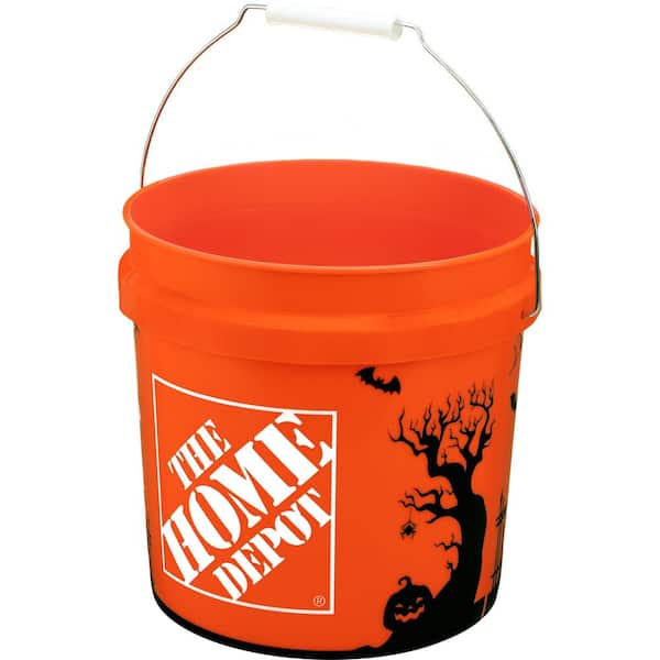 2 gal. Orange Halloween Bucket