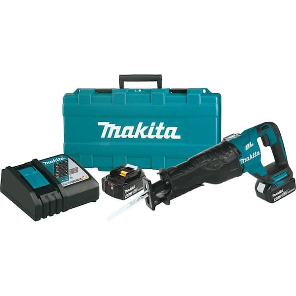 Makita 18-Volt 4.0Ah LXT Lithium-Ion Brushless Cordless Recipro Saw Kit