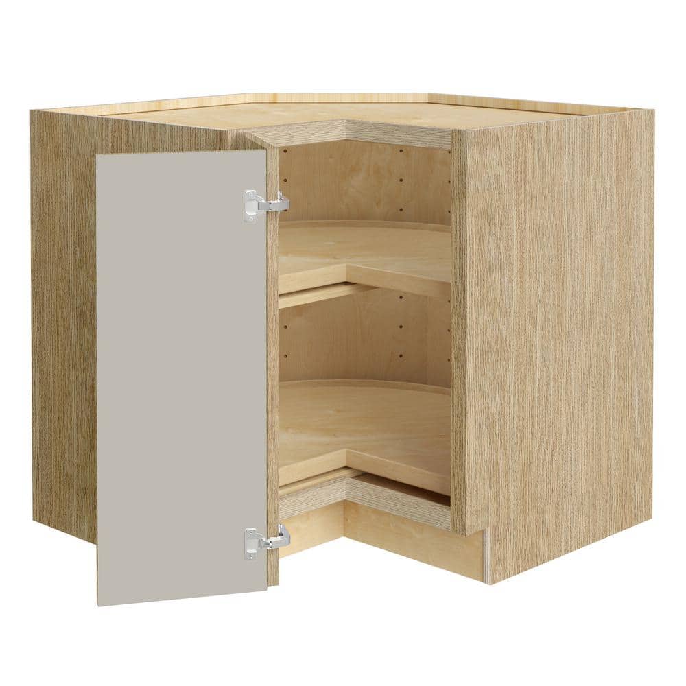 Washington 36 in. W x 24 in. D x 34.5 in. H Assembled Plywood Corner Lazy S