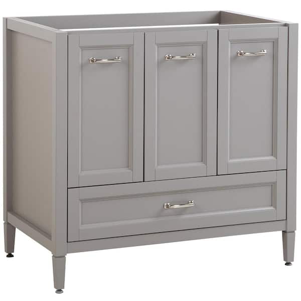 Home Decorators Collection Claxby 36 In W X 34 H 21 D Bath Vanity Cabinet Only Sterling Gray Cb36 St - Home Decorators Collection Claxby 36 In Vanity