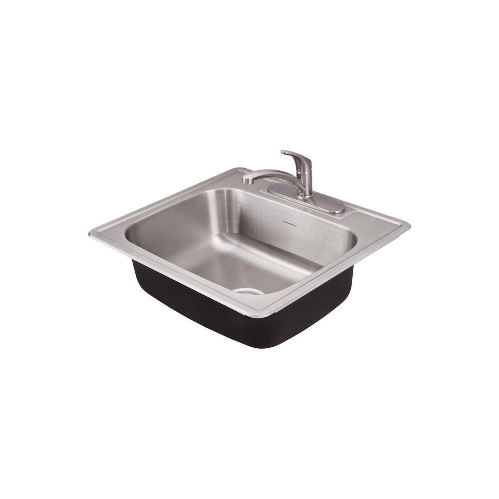 UPC 791556101234 product image for American Standard Colony Pro Drop-In Stainless Steel 25 in. 1-Hole Single Bowl K | upcitemdb.com