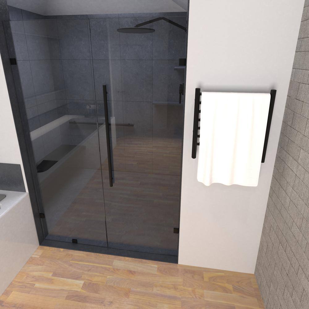 Matte Black Stainless Steel Wall Mounted Towel Warmer