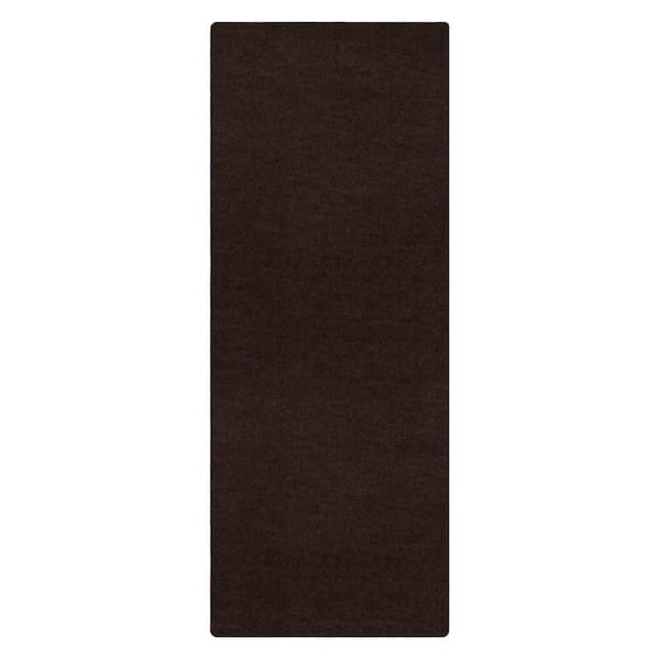 All Purpose Wide Wale Mocha Brown 3 ft. x 8 ft. Indoor/Outdoor Commercial Mat