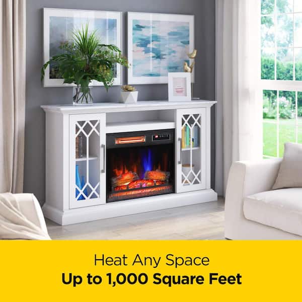 Twin Star Home Duraflame 62 in. Freestanding Electric Fireplace TV