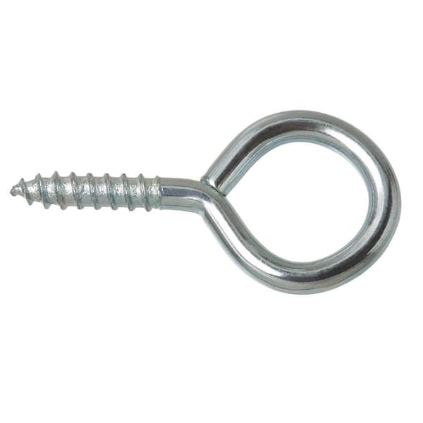 Everbilt #204 Zinc-Plated Steel Screw Eyes (25-Pack)