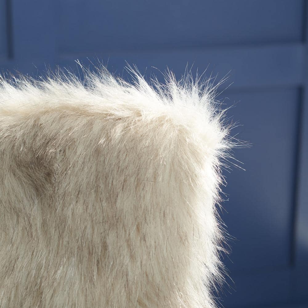 Berlon Gray 20 in. X 20 in. Throw Pillow