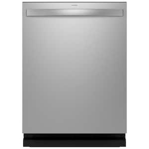Profile 24 in. Smart Built-In Top Control 45 dBA Fingerprint Resistant Stainless Dishwasher with Microban Technology