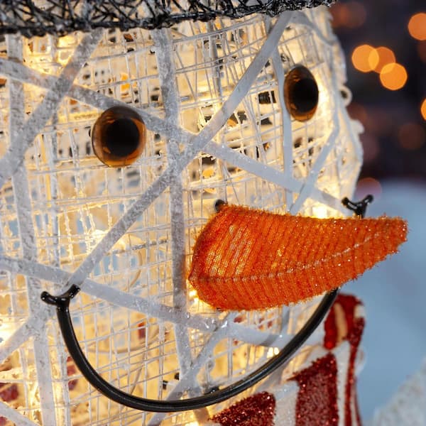 The Home Depot Is Selling a Gorgeous Iridescent Snowman