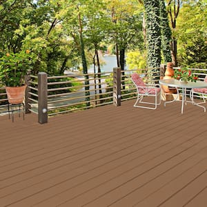 5 gal. #SC-146 Cedar Smooth Solid Color Exterior Wood and Concrete Coating