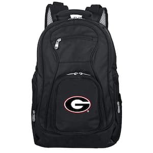 NCAA Georgia Black Backpack Laptop