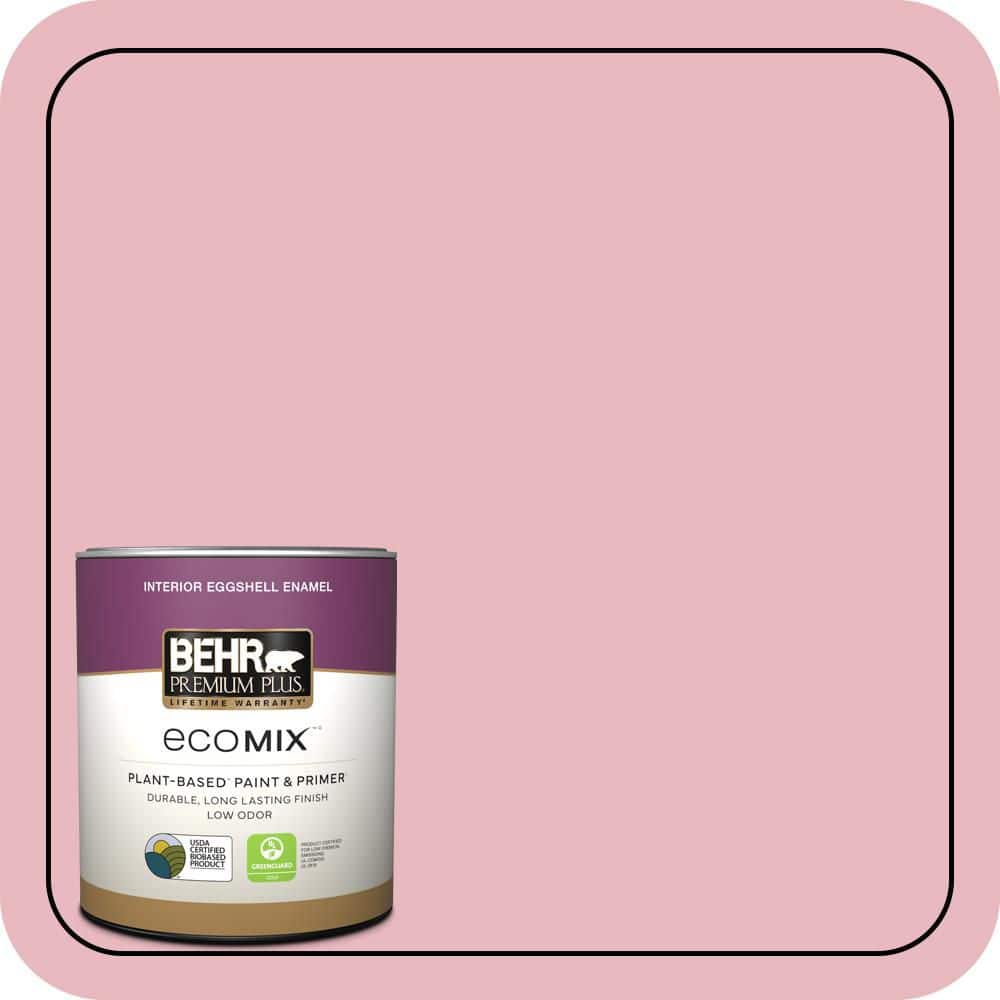 1 qt. #M150-2 Peppermint Stick Eggshell Enamel EcoMix Plant-Based Interior Paint & Primer price history on PriceWatchPro