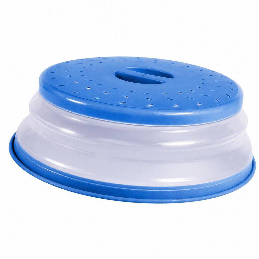 PP Plastic Microwave Splatter Cover and Food Grade Silicone Mat Set for Kitchen, Multi-Purpose, Dishwasher Safe, Blue price history on PriceWatchPro