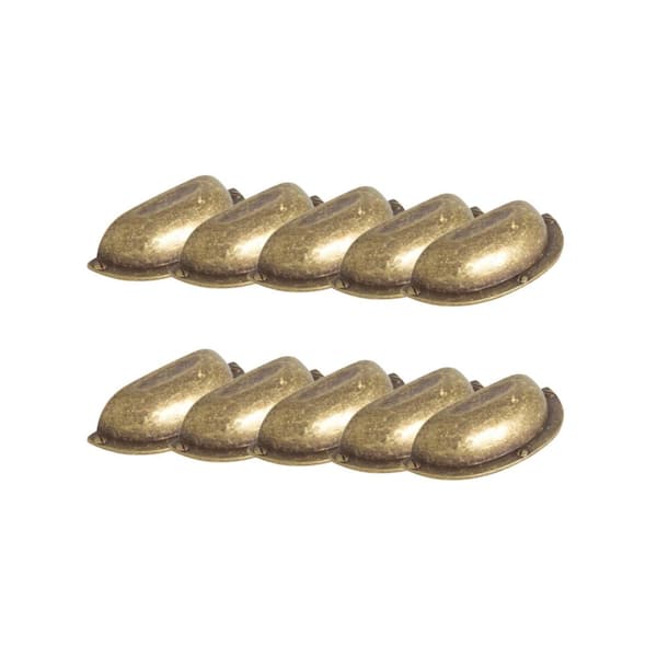 Design House Cask 2-1/2 in. Center-to-Center Antique Brass Cabinet Hardware Pull Value Pack (10 per Pack)