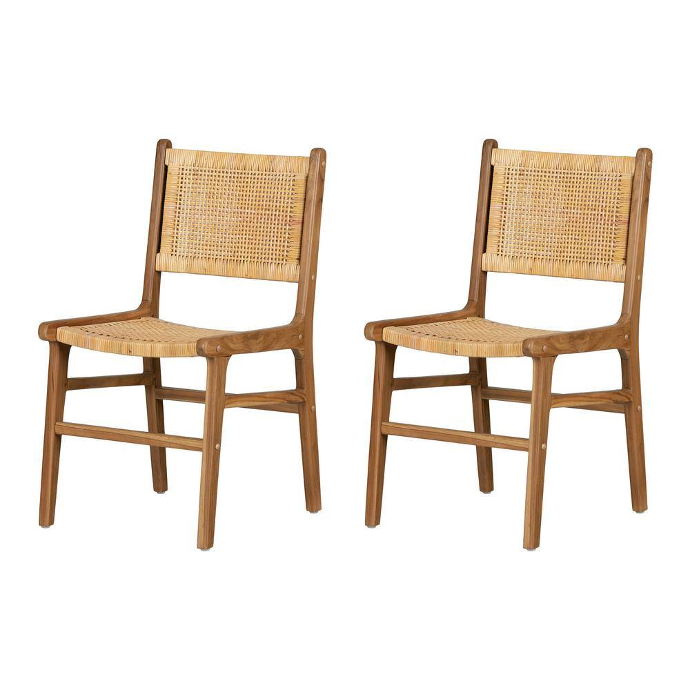 South Shore Balka Natural 18.5 in. Chair 15812 - The Home Depot