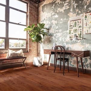 Inspiration 6 in. W Tanglewood Adhesive Luxury Vinyl Plank Flooring (53.93 sq. ft./case)